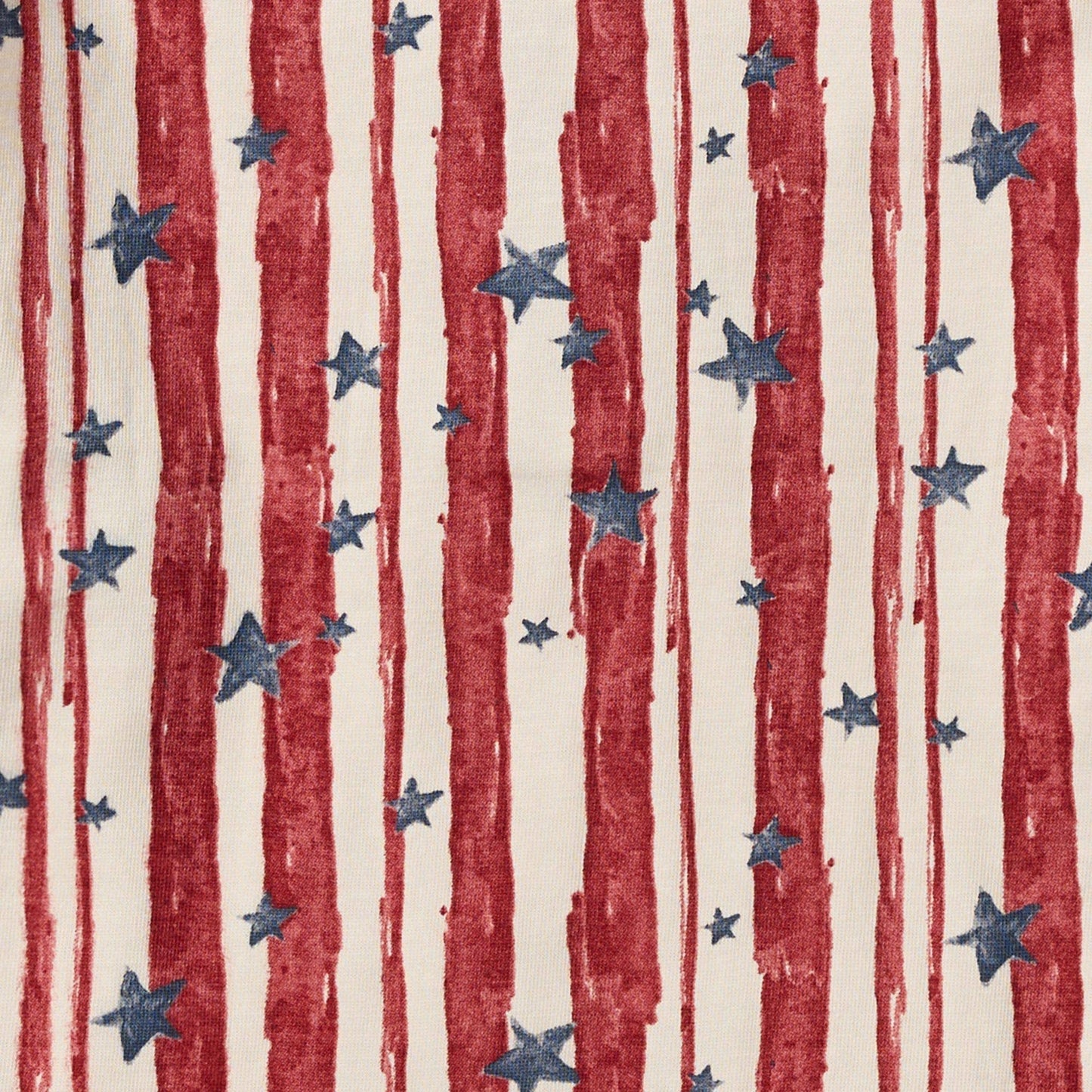 Stars & Stripes Baby Boy Romper: 0-3M