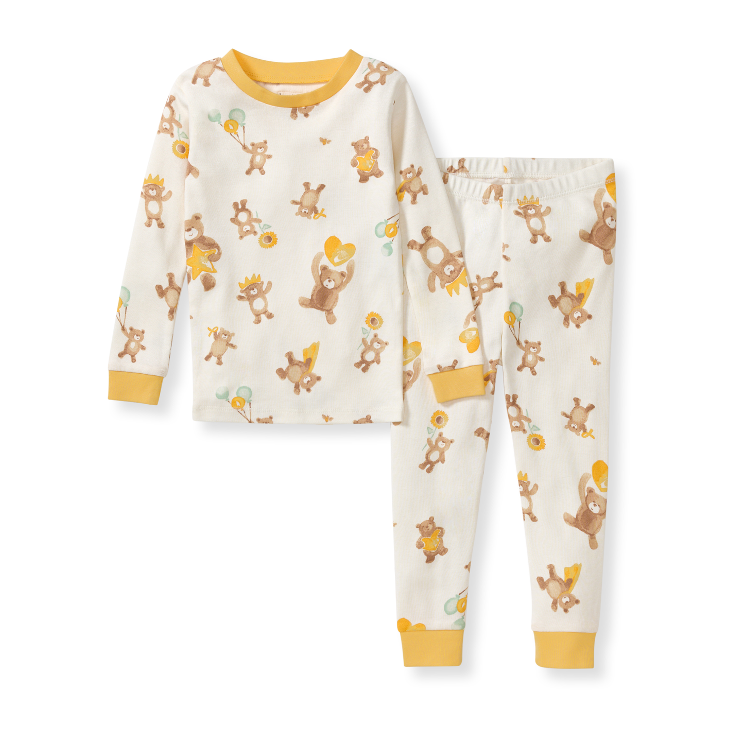 Little Heroes Organic Cotton Two-Piece Pajamas: 4T