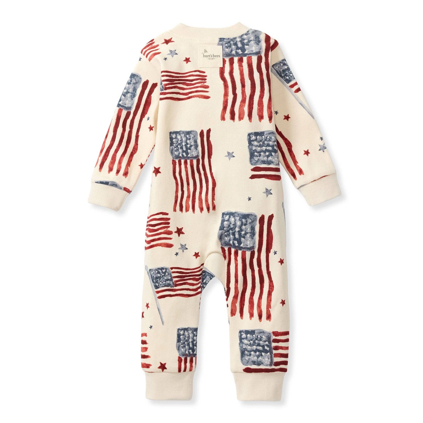 American Flag Organic Cotton Sleep & Play: 6-9M