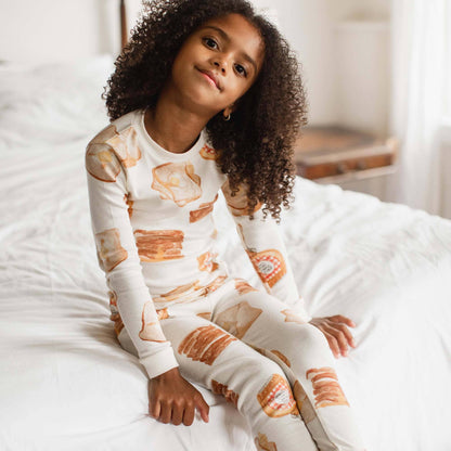 French Toast Sleep & Play: Eggshell / Preemie
