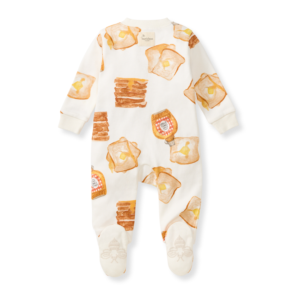 French Toast Sleep & Play: Eggshell / Preemie