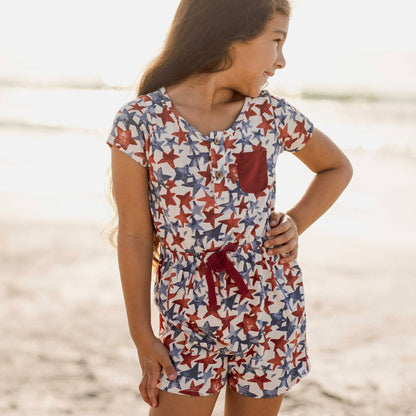 American Stars Girl Romper: 2T