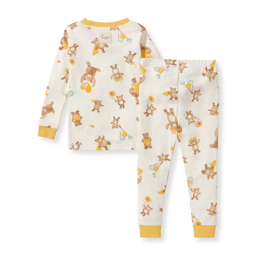 Little Heroes Organic Cotton Two-Piece Pajamas: 3T