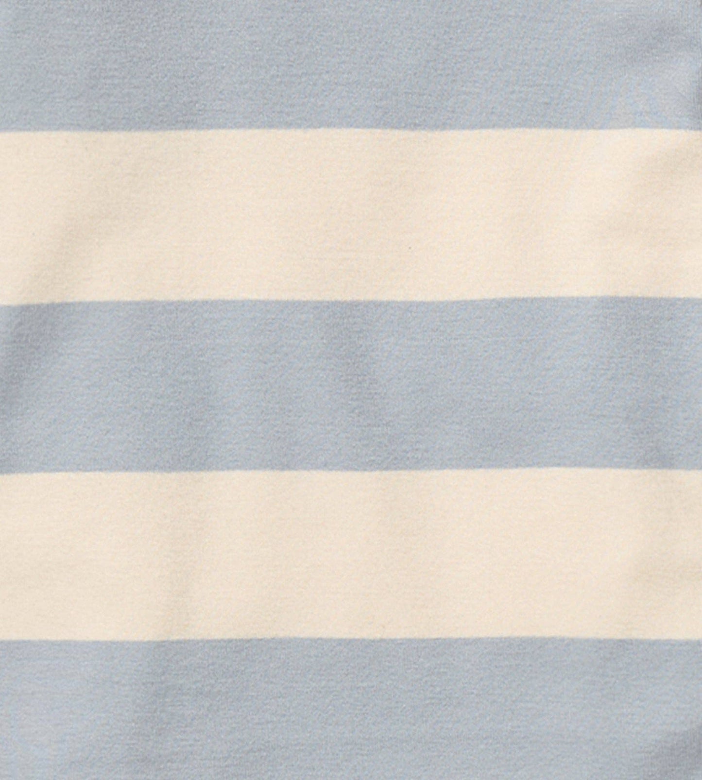 Rugby Stripe Organic Cotton Sleep & Play - Quarry: Quarry / 6-9 Months